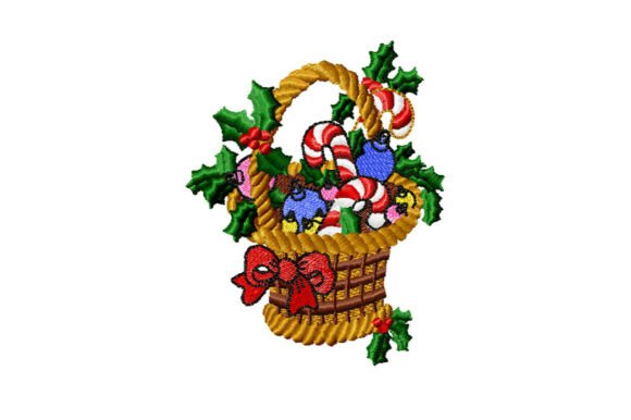 Christmas Holiday Embroidery Design