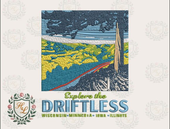 Explore the Driftless Embroidery Files